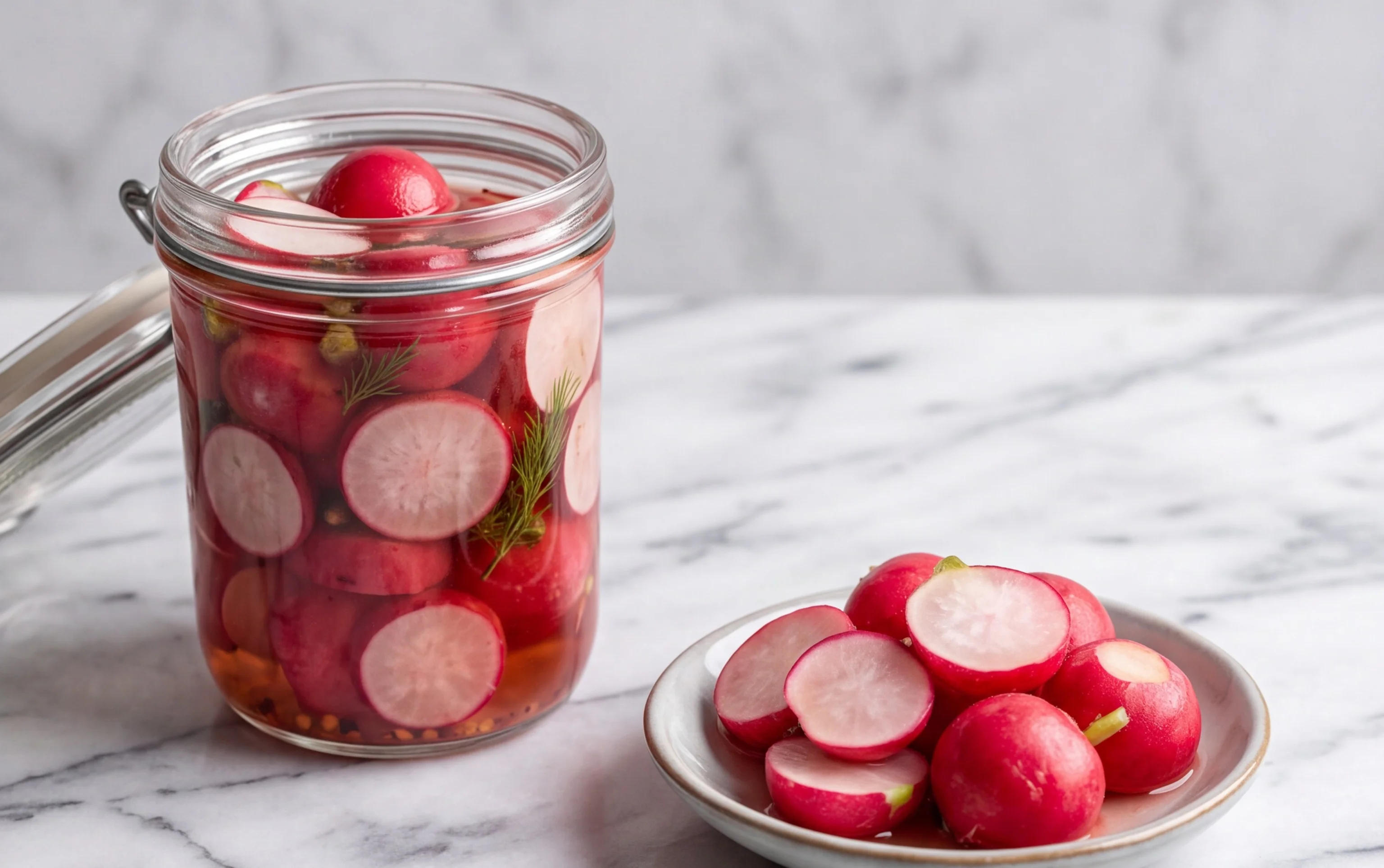 Easy Quick Pickled Radishes Tangy Crisp Flavor