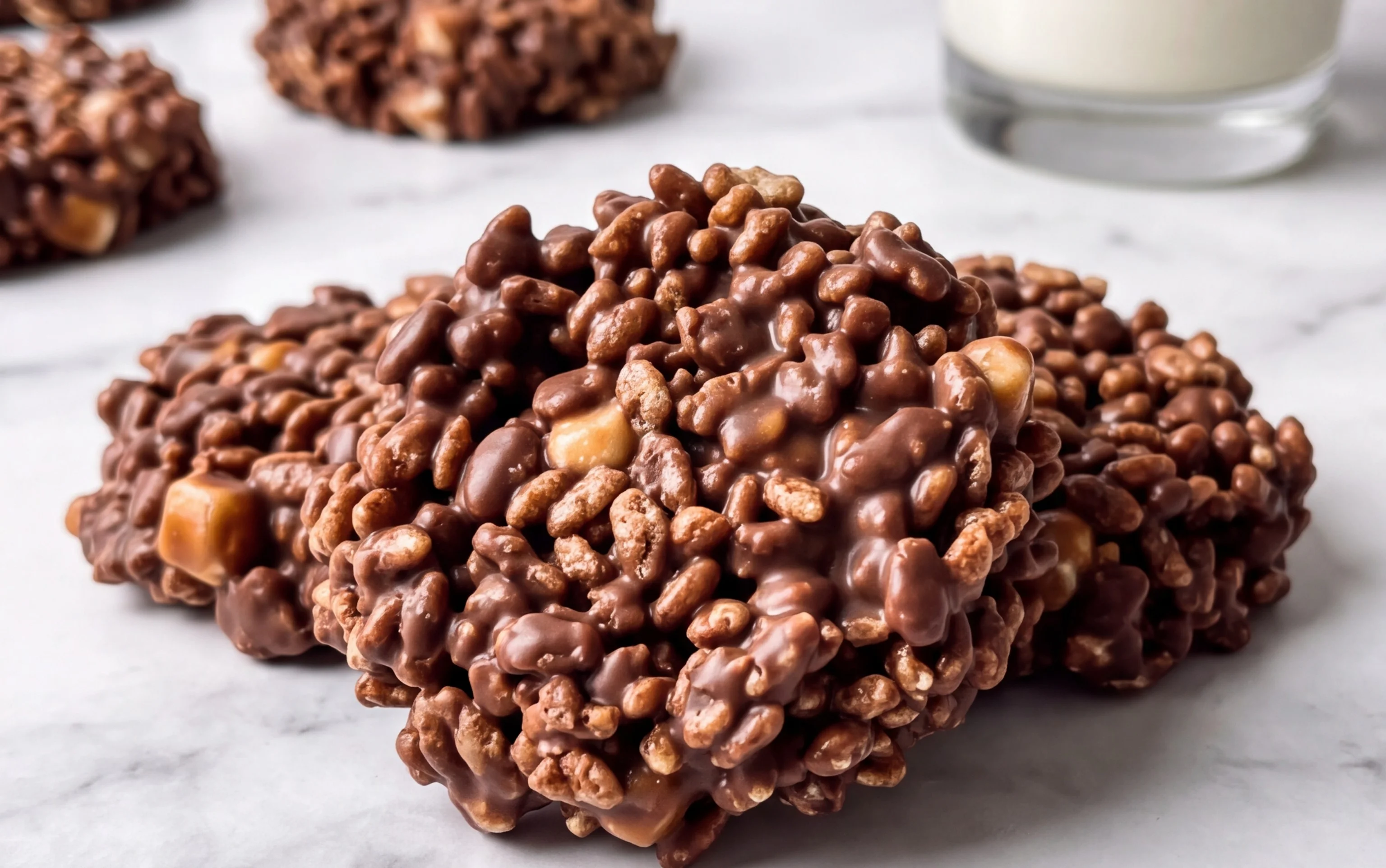 Homemade Star Crunch Cookies – Nostalgic Chocolate Caramel Treat